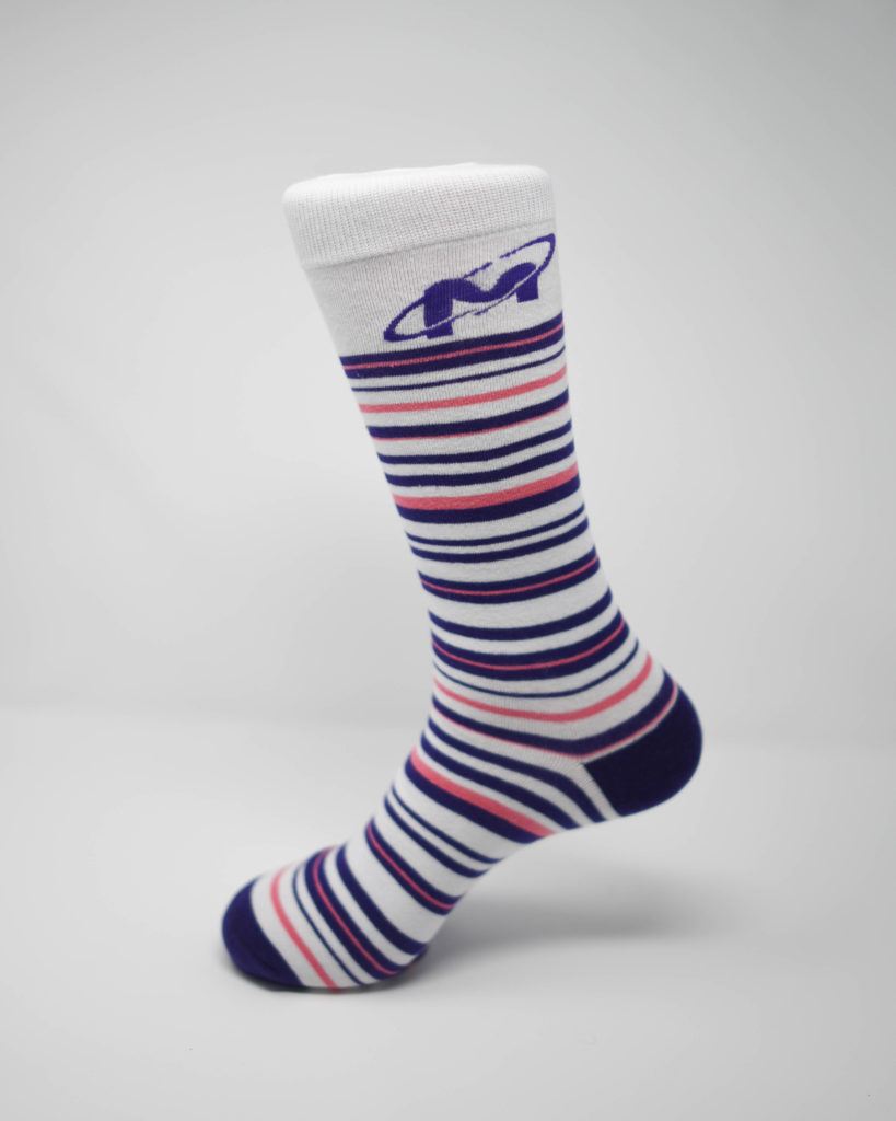 Custom Striped Dress Socks | Custom Sock Shop