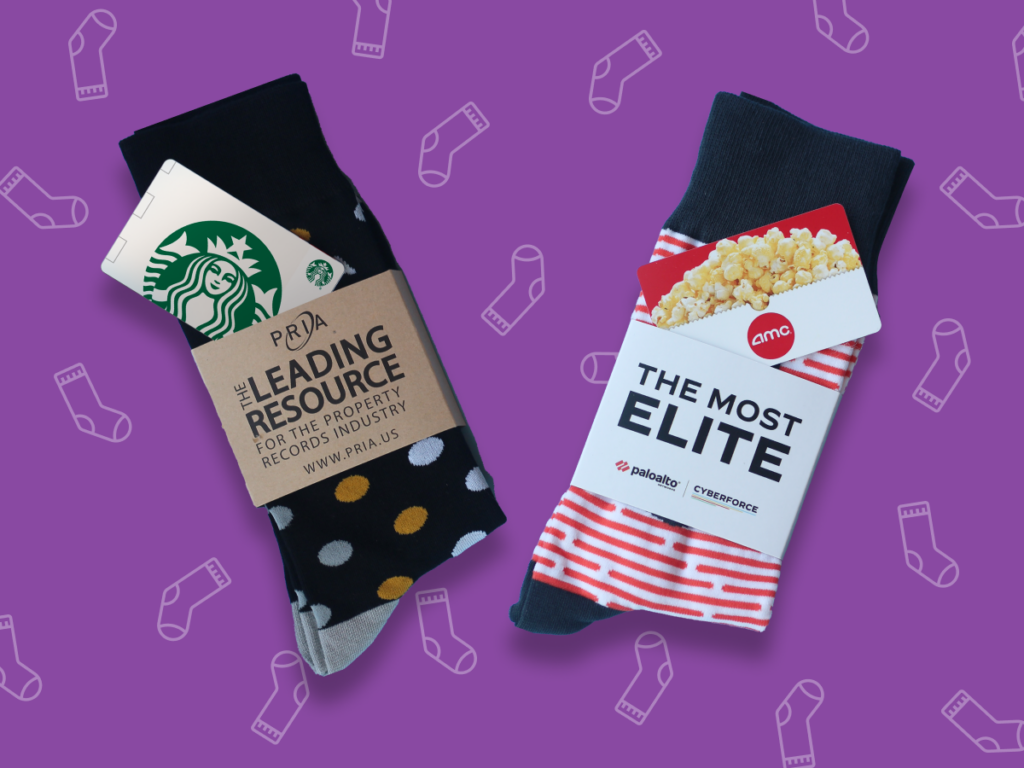 Corporate Sock Gift Idea