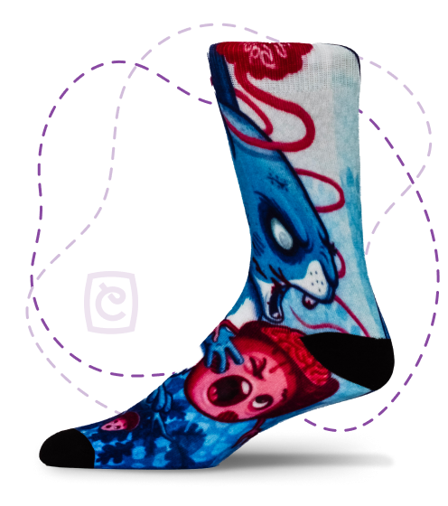 DSL Custom Socks – TwelveThirteenApparel