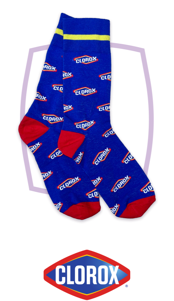 custom Clorox socks