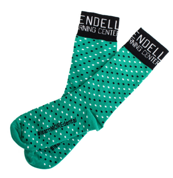 Custom Business Polka Dot Socks - Image 8